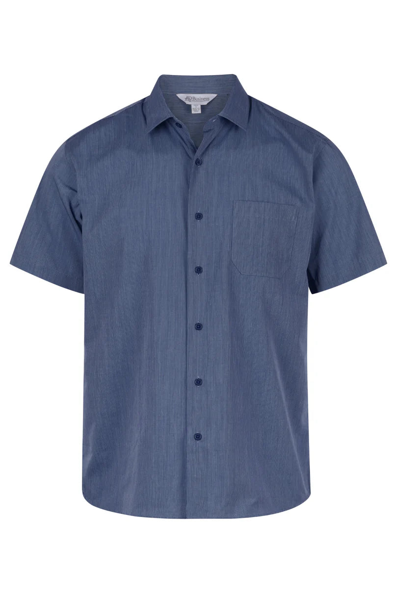 Aussie Pacific-Mens Belair Short Sleeve Shirt-N1905S