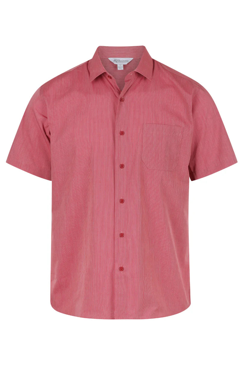 Aussie Pacific-Mens Belair Short Sleeve Shirt-N1905S