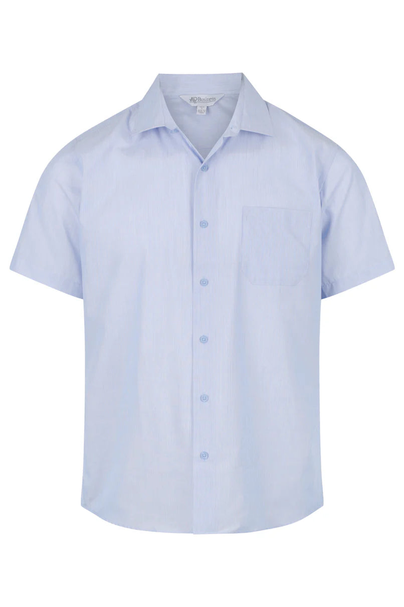 Aussie Pacific-Mens Belair Short Sleeve Shirt-N1905S