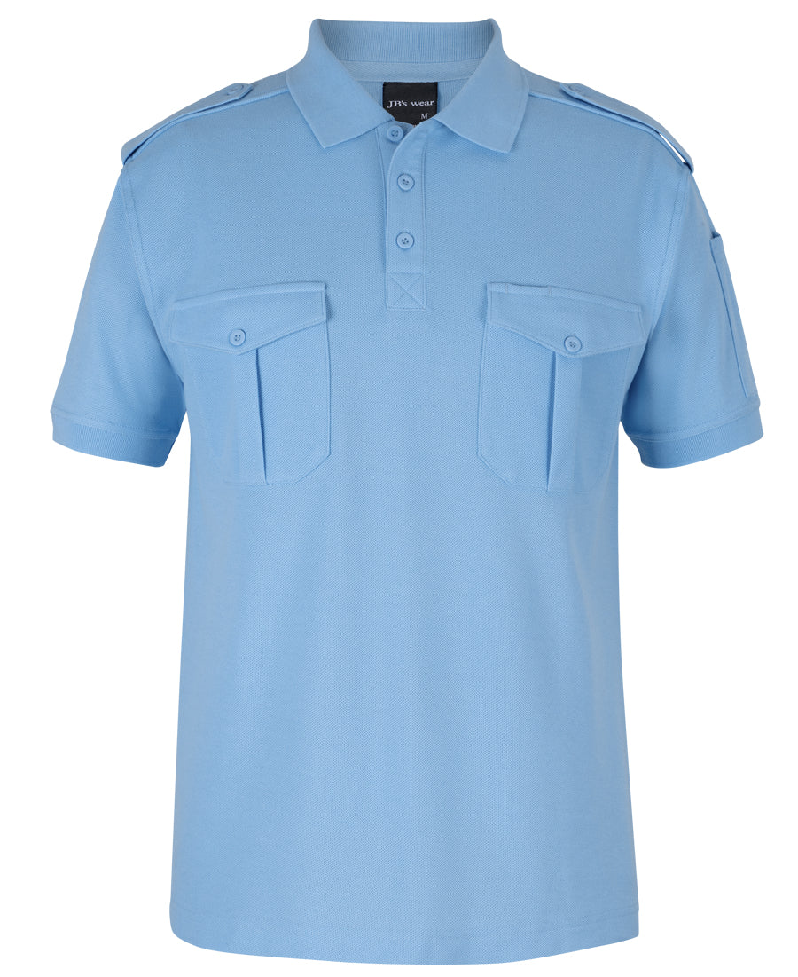 JB's Wear - S/S 250 Epaulette Polo - 210ES