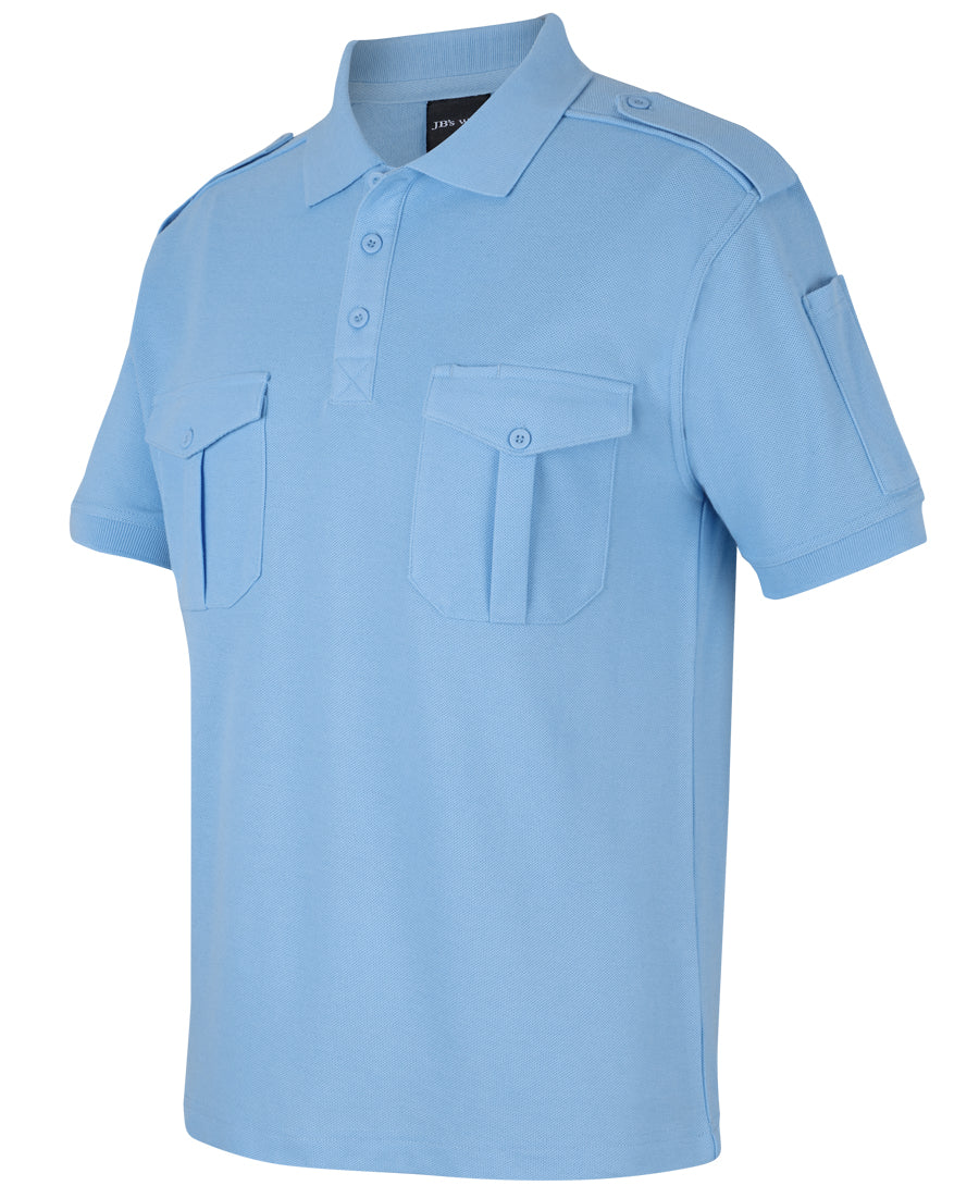 JB's Wear - S/S 250 Epaulette Polo - 210ES