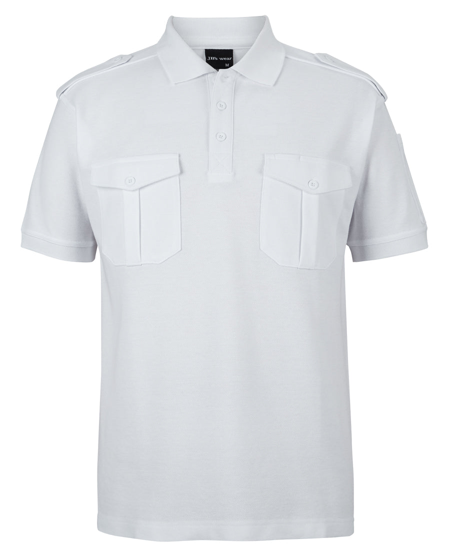 JB's Wear - S/S 250 Epaulette Polo - 210ES