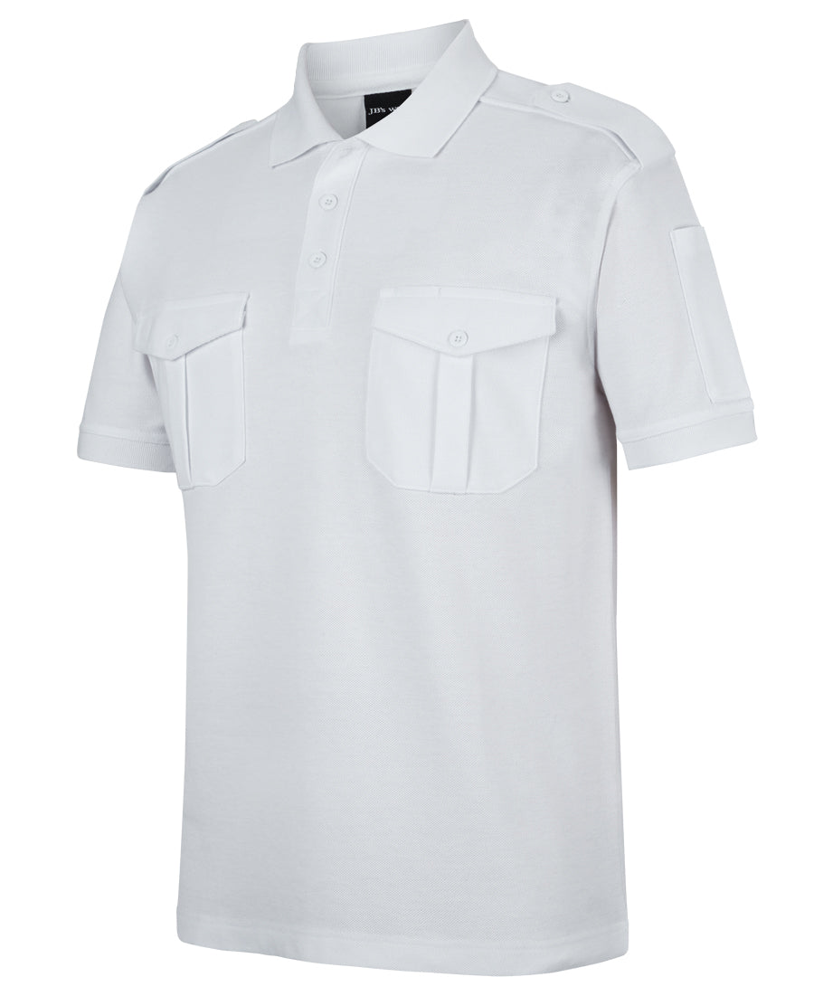 JB's Wear - S/S 250 Epaulette Polo - 210ES