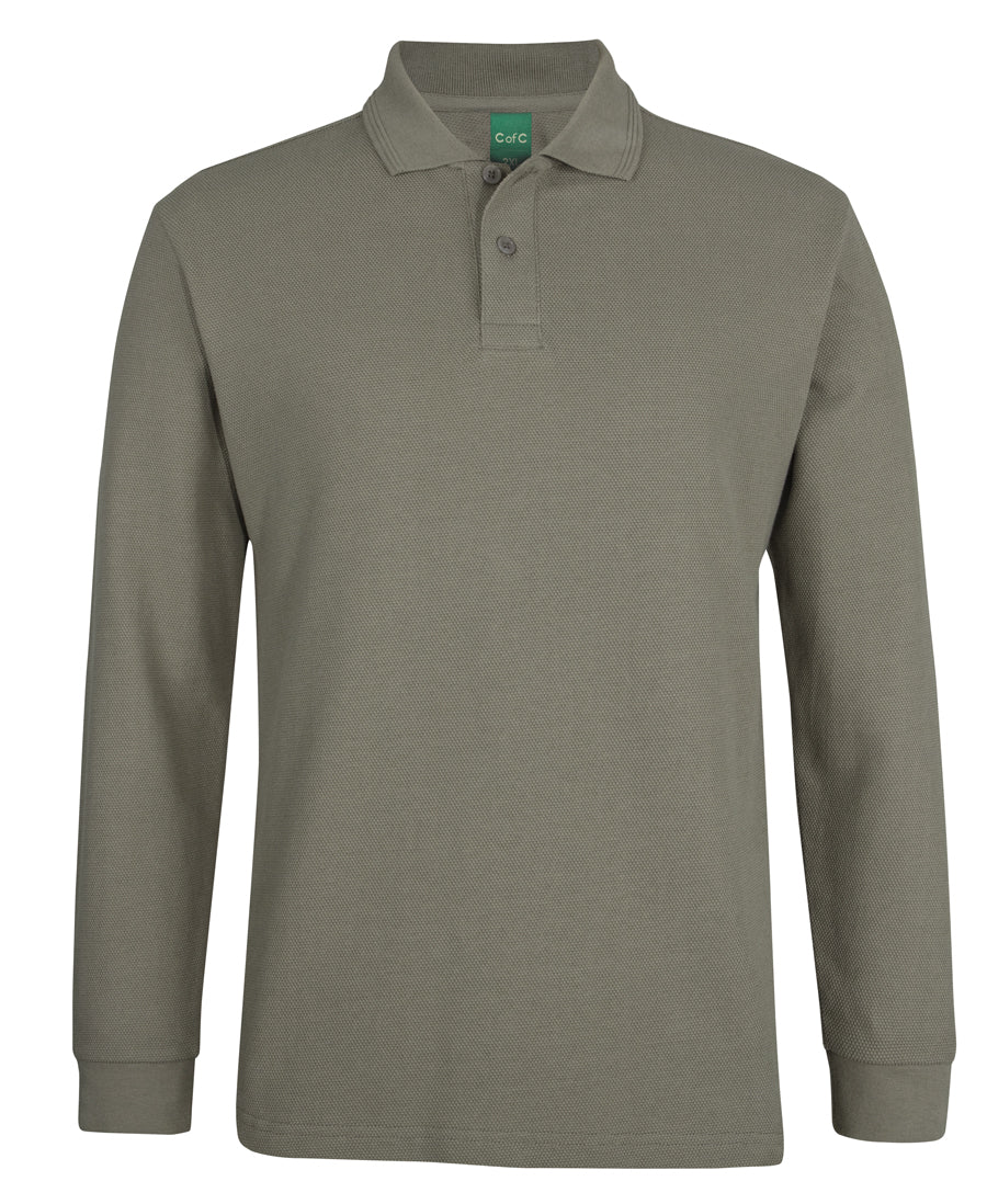 Jb's Wear - C Of C 320G L/S Popcorn Cotton Polo - 2PCL