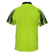 Dnc - Hi vis Sublimated Stripe Polo - 3566
