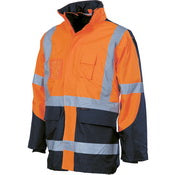 DNC - HiVis Cross Back 2 Tone D/N “6 in 1” Contrast Jacket (Outer Jacket and Inner Vest can be sold separ 3998