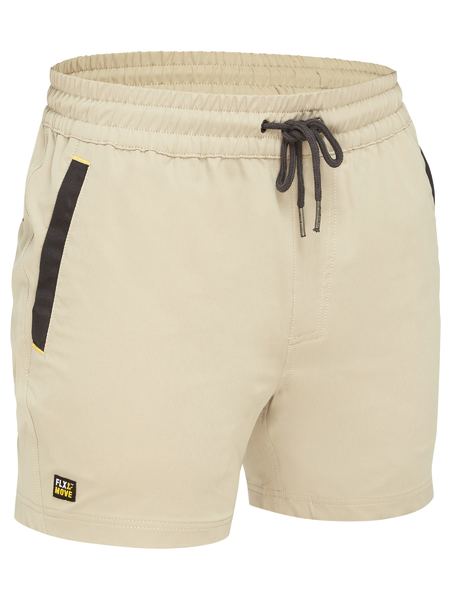 Bisley - Flx & move 4-way stretch elastic waist short - BSH1331