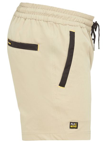 Bisley - Flx & move 4-way stretch elastic waist short - BSH1331