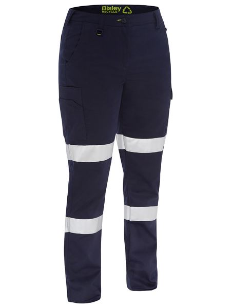 Bisley - Woman's Taped Stretch Cotton Drill Cargo Pants - BPLC6008T