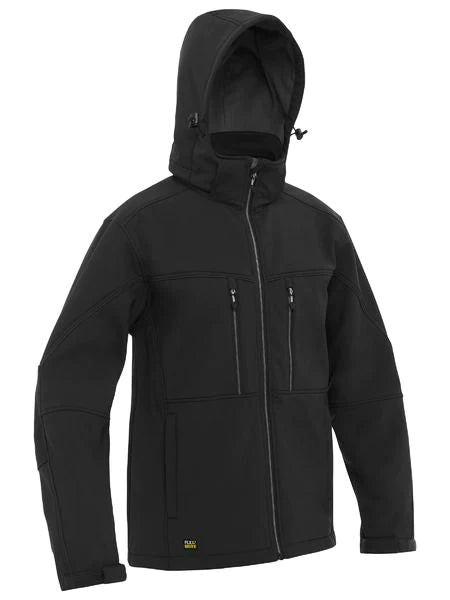 Bisley - Flx & Move™ Hooded Soft Shell Jacket - BJ6570