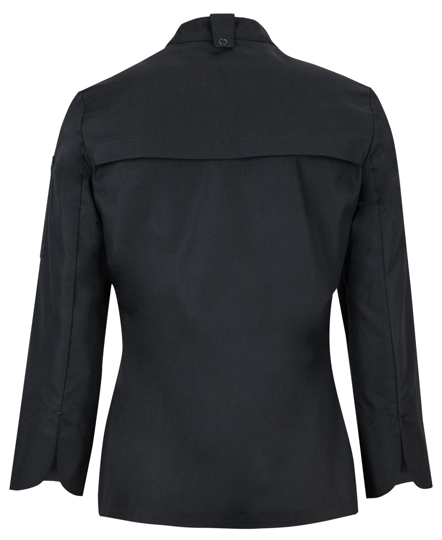 JB's Wear - Ladies L/S Snap Button Chefs Jacket - 5CJL1
