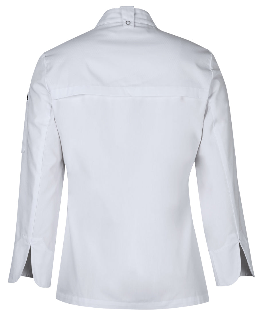 JB's Wear - Ladies L/S Snap Button Chefs Jacket - 5CJL1