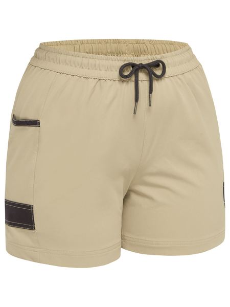 Bisley - Women's Flx & Move 4-way Stretch Elastic Waist Short - BSHL1331