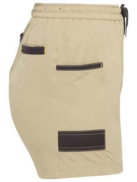 Bisley - Women's Flx & Move 4-way Stretch Elastic Waist Short - BSHL1331
