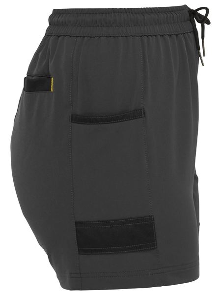 Bisley - Women's Flx & Move 4-way Stretch Elastic Waist Short - BSHL1331