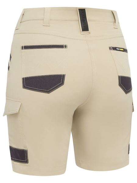 Bisley - Women's Flx & Move 4-way Stretch Zip Cargo Short - BSHL1332