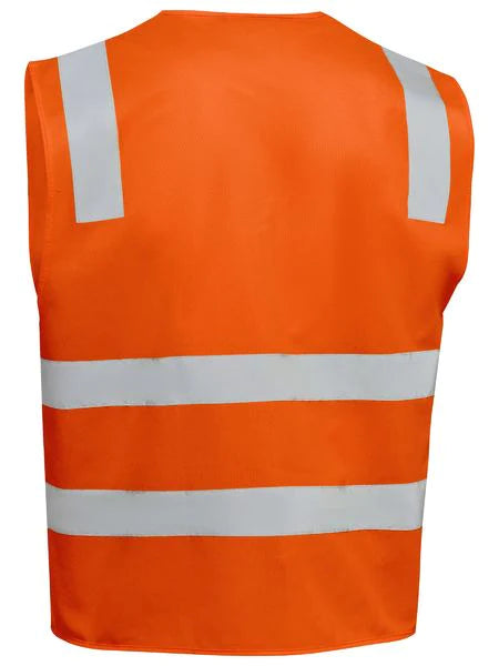 Bisley - Taped Hi Vis Safety Zip Vest - BV0341T