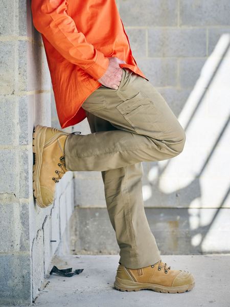 Bisley - Strrtch Cotton Drill Elastic Waist Cargo Work Pant - BPC6029