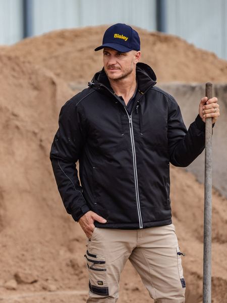 Bisley-Heated Jacket With Hood- BJ6743