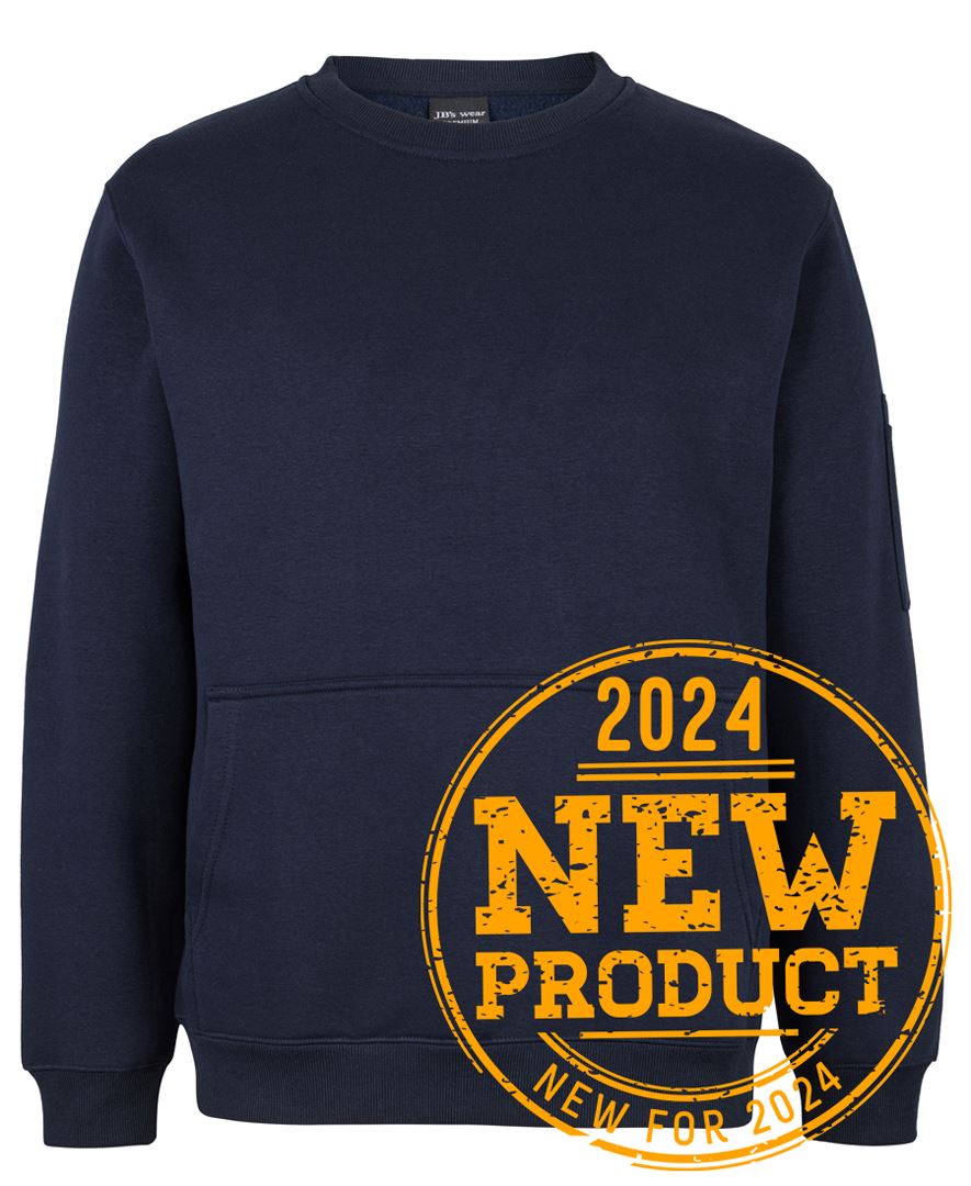Jb's Wear - 350 Premium Trade Crew Neck Fleece - 6CCF