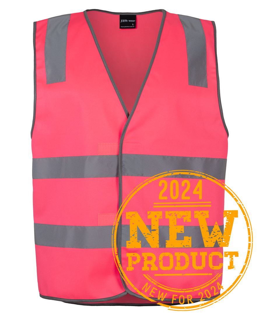 Jb'S Wear Hi Vis (D+N) Safety Vest 6DNSV