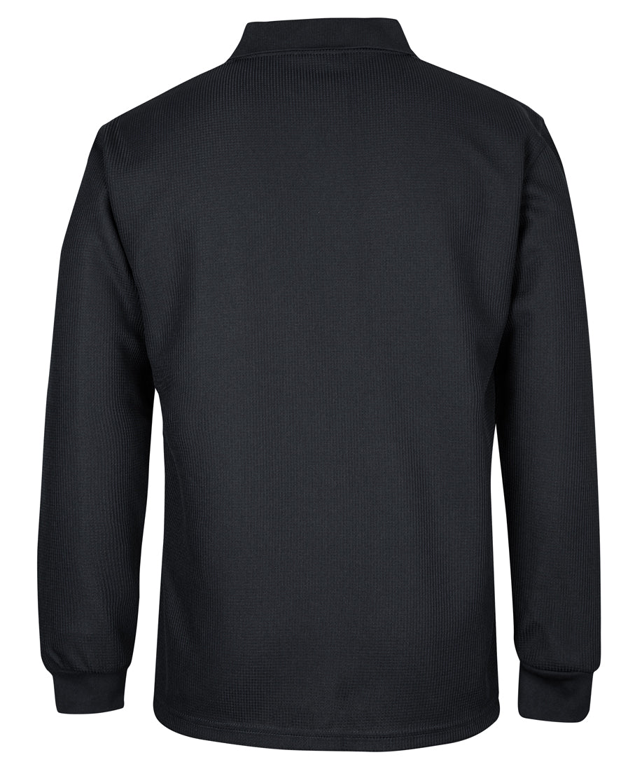 JB's Wear - Podium L/S Waffle Pocket Polo - 7WPL