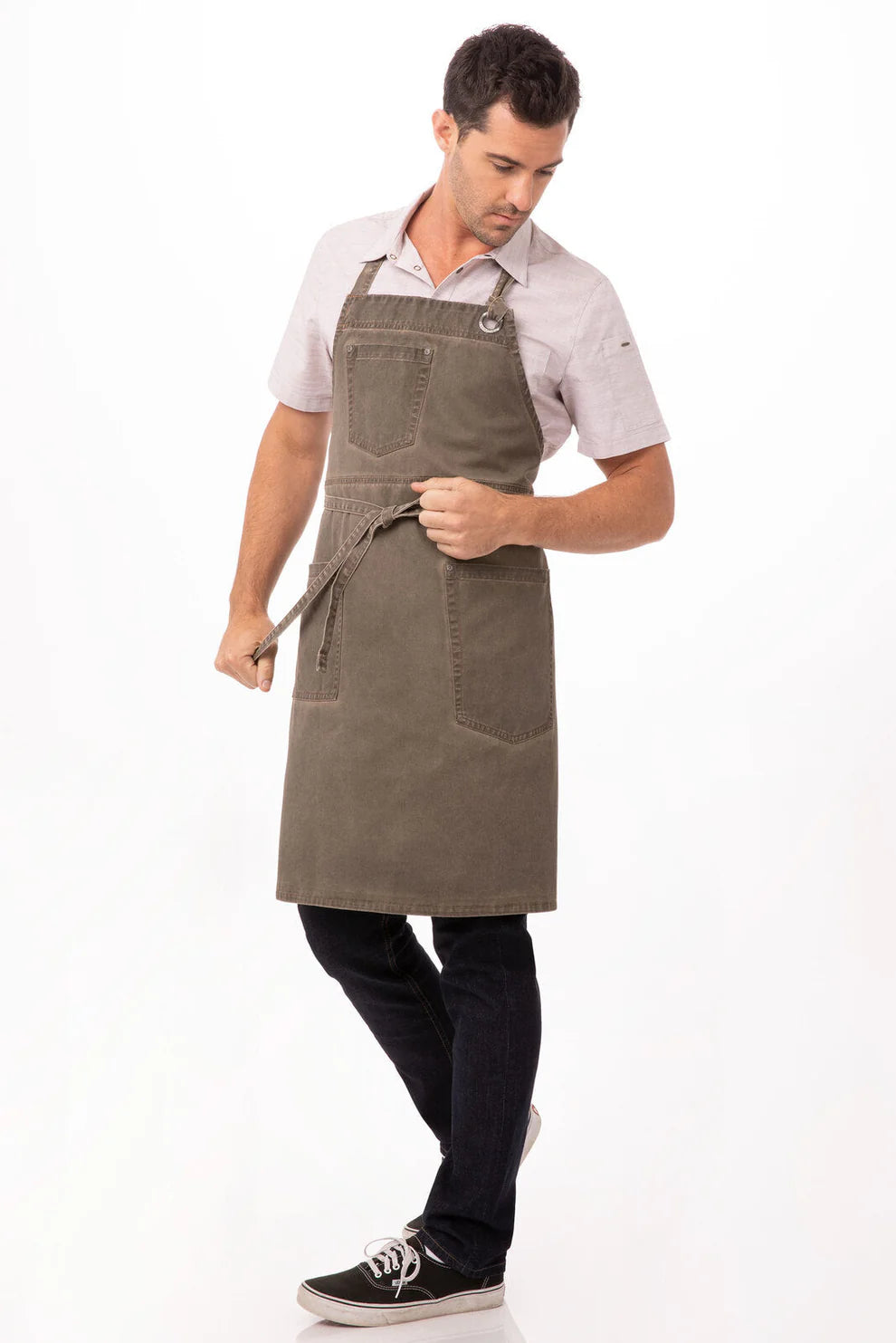 Chef Works - Dorset Bib Apron - ABAQ054