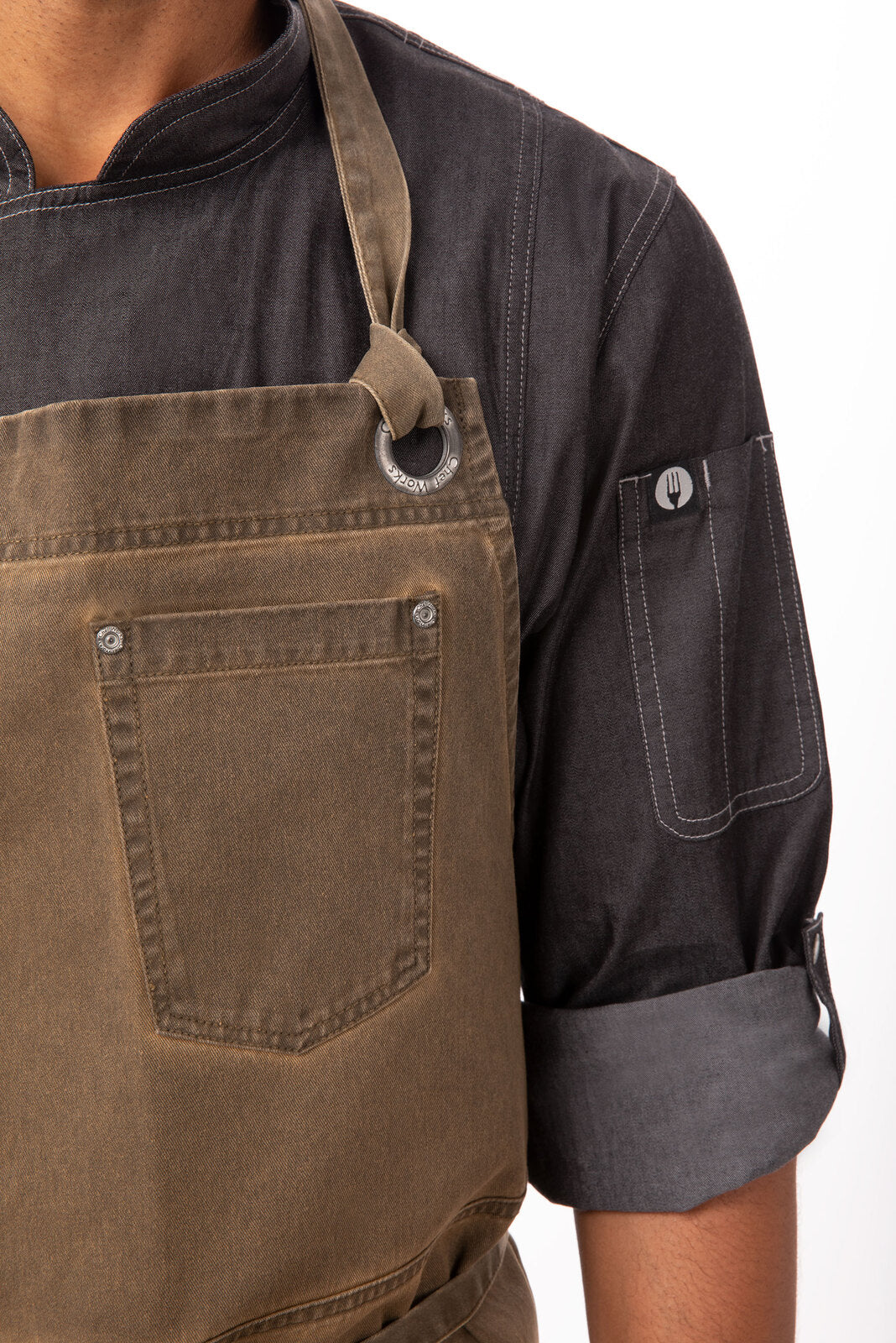 Chef Works - Dorset Chefs Bib Apron - ABCAQ004