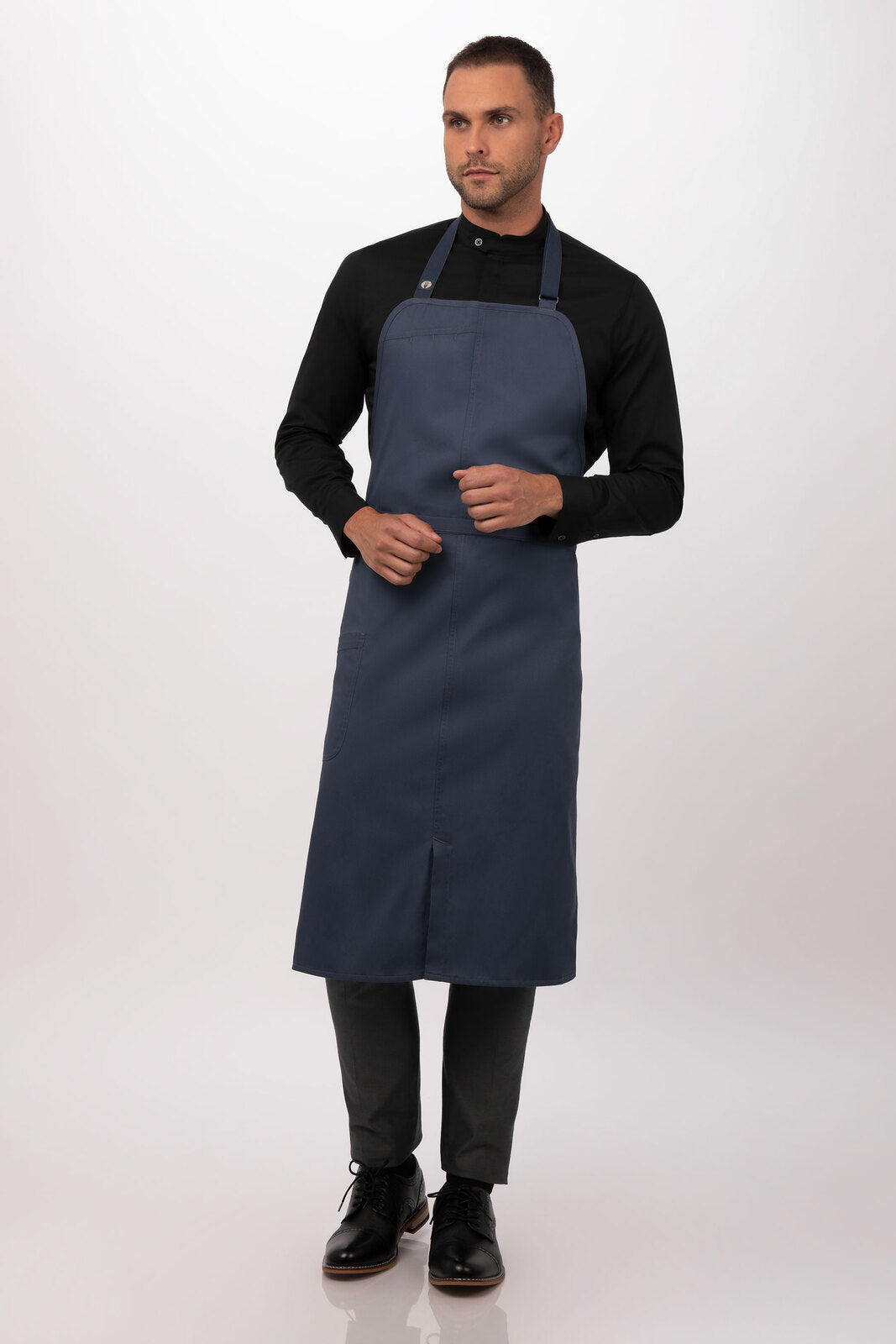 Chef Works - Brio Chef Bib ApronN- ACN01