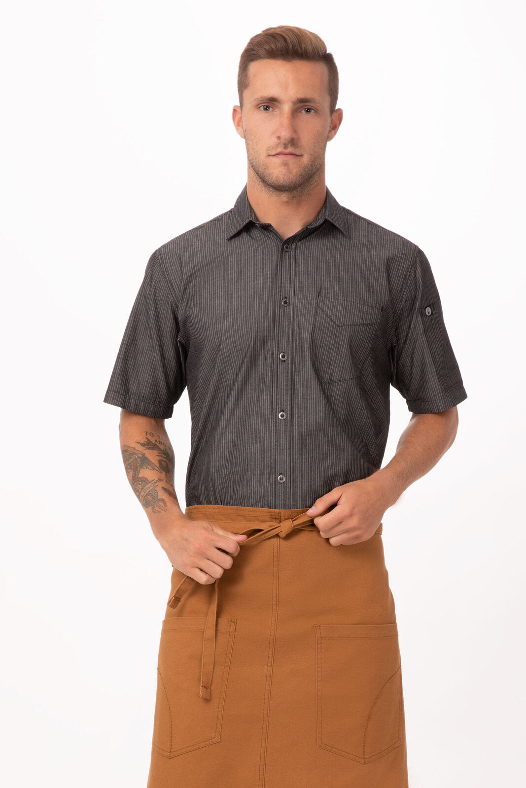 Chef Works - Rockford Half Bistro Apron - AHWKV013