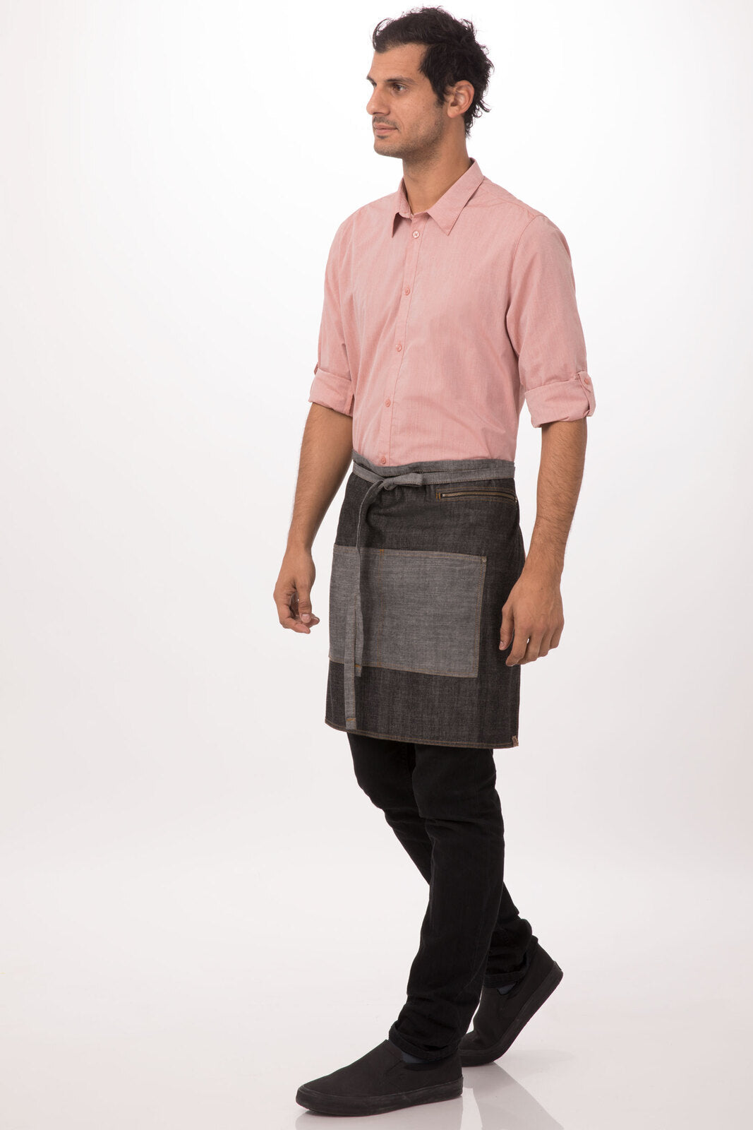 Chef Works - Manhattan half Bistro Apron - AW046