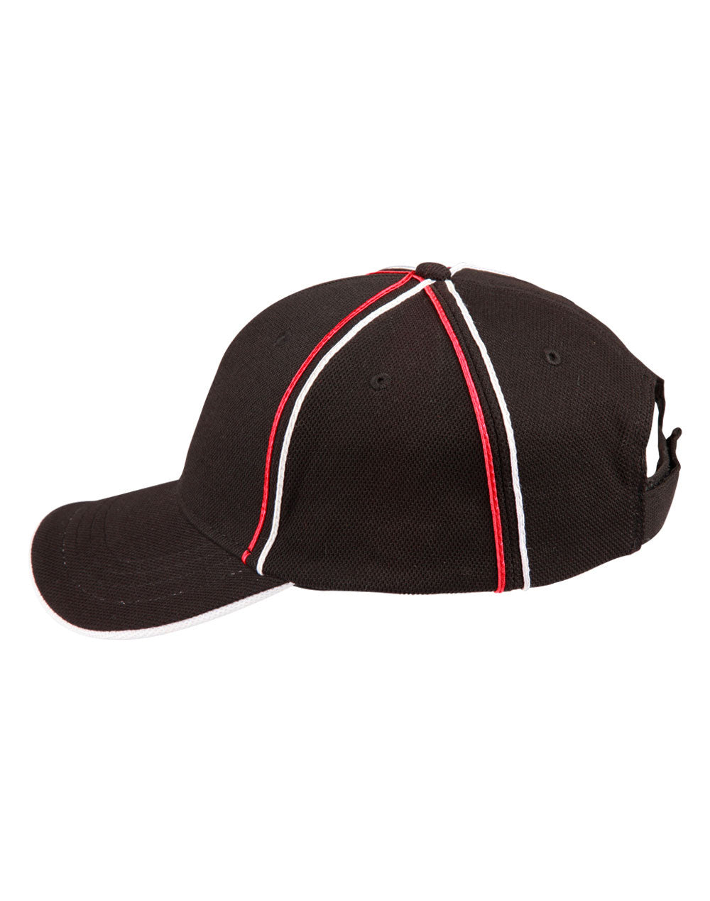 Winning Spirit- Tri-Colour Pique Mesh Cap (CH76)