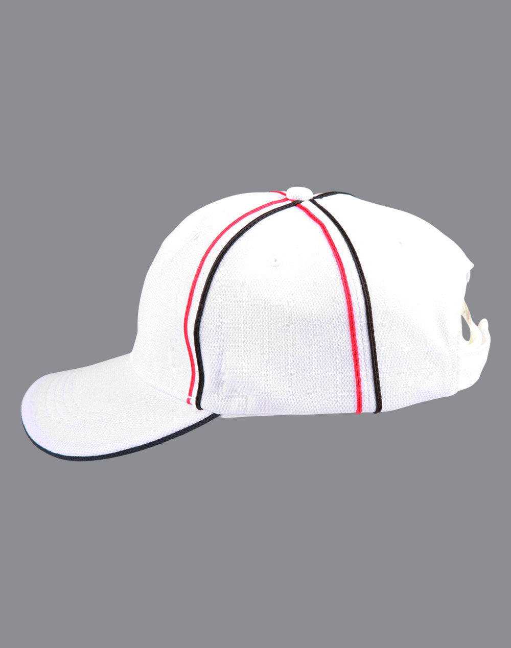 Winning Spirit- Tri-Colour Pique Mesh Cap (CH76)