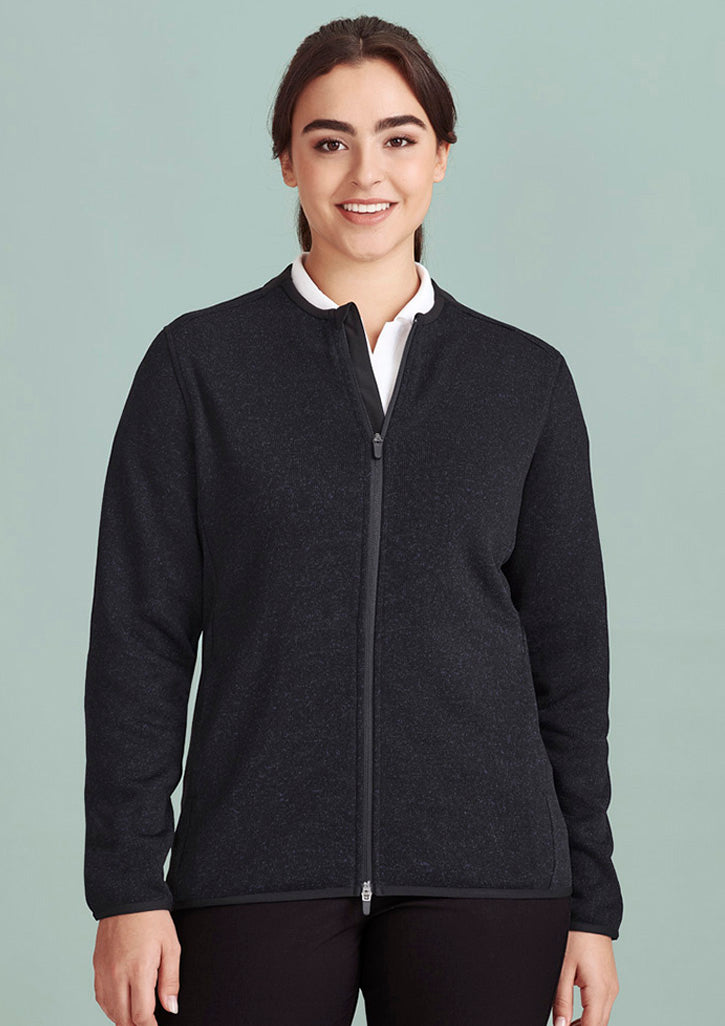 Biz Care - NOVA Womens Knit Jacket- CO342LJ