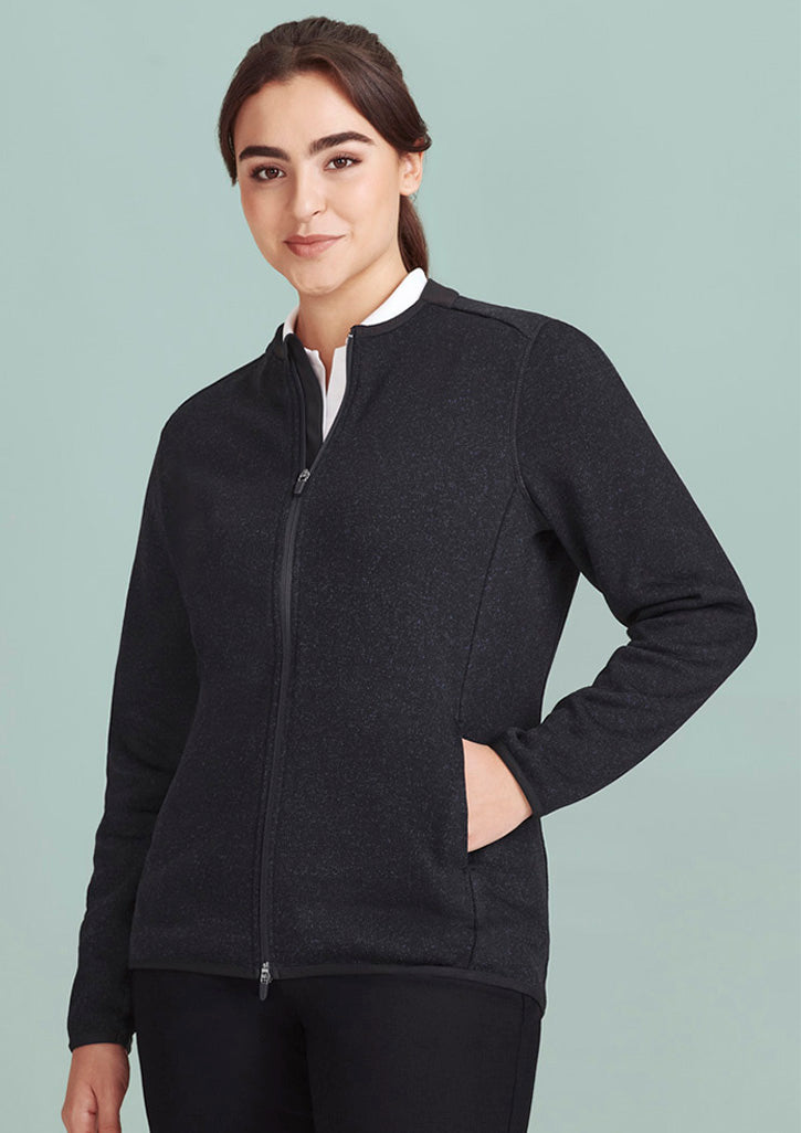 Biz Care - NOVA Womens Knit Jacket- CO342LJ