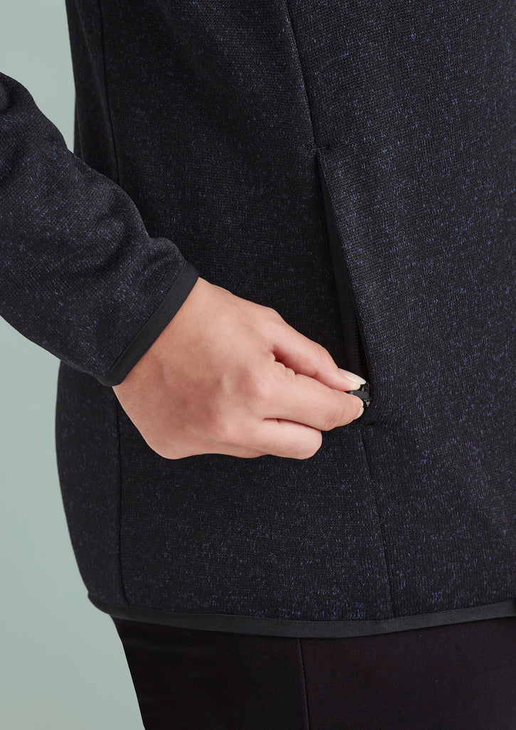 Biz Care - NOVA Womens Knit Jacket- CO342LJ