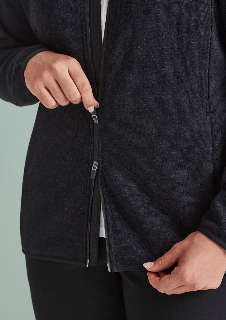 Biz Care - NOVA Womens Knit Jacket- CO342LJ