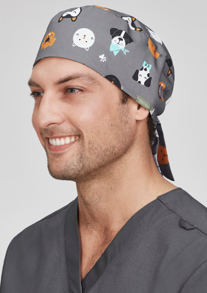 Biz Care - Unisex Printed Scrub Cap - CSC245U