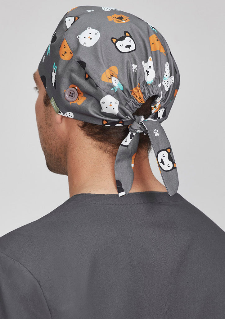Biz Care - Unisex Printed Scrub Cap - CSC245U