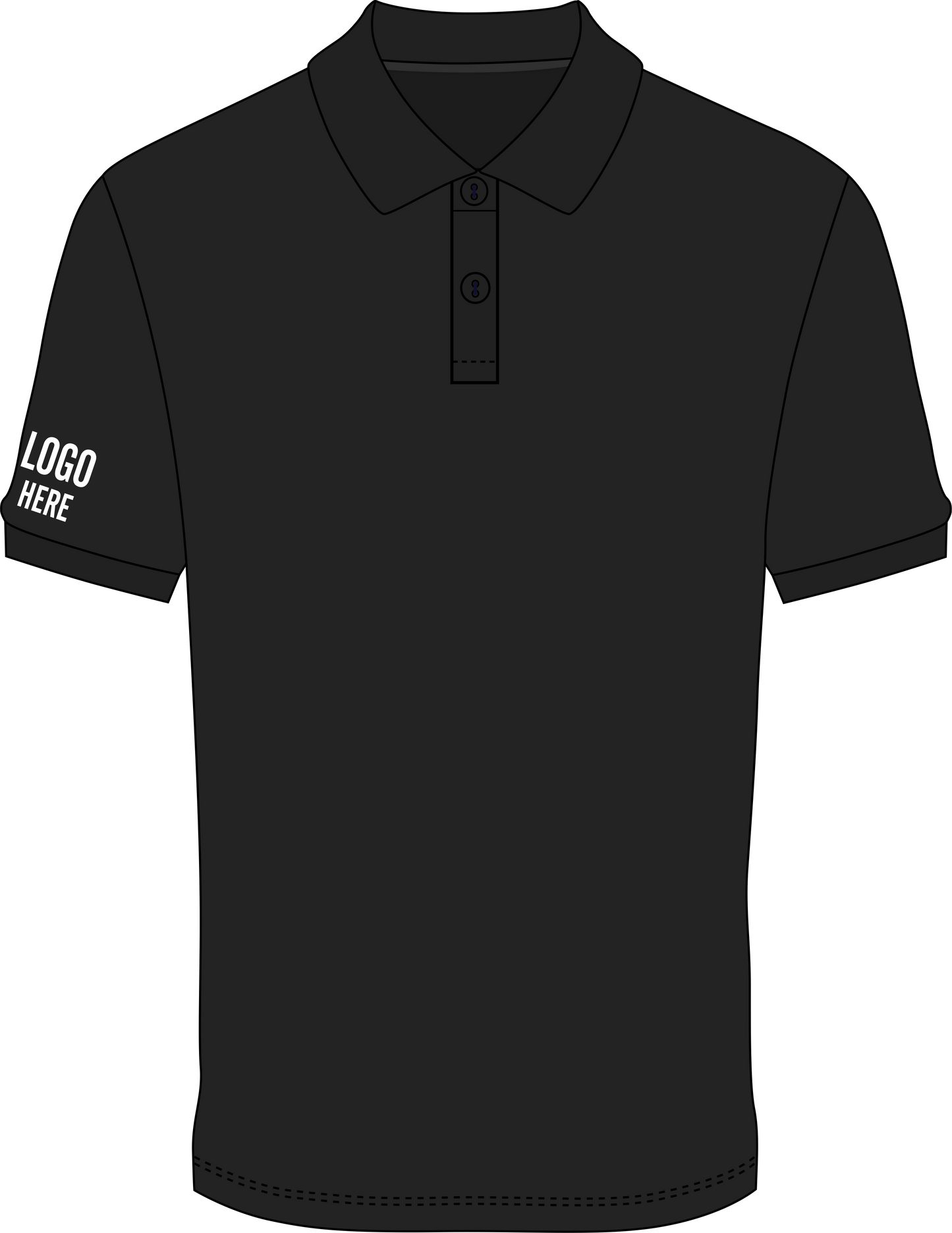 Right Sleeve Logo Embroidery