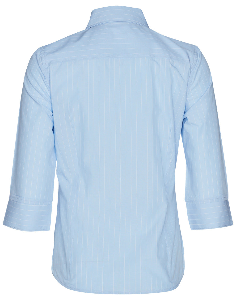 Winning Spirit -Women's Pin Stripe 3/4 Sleeve Shirt -M8223