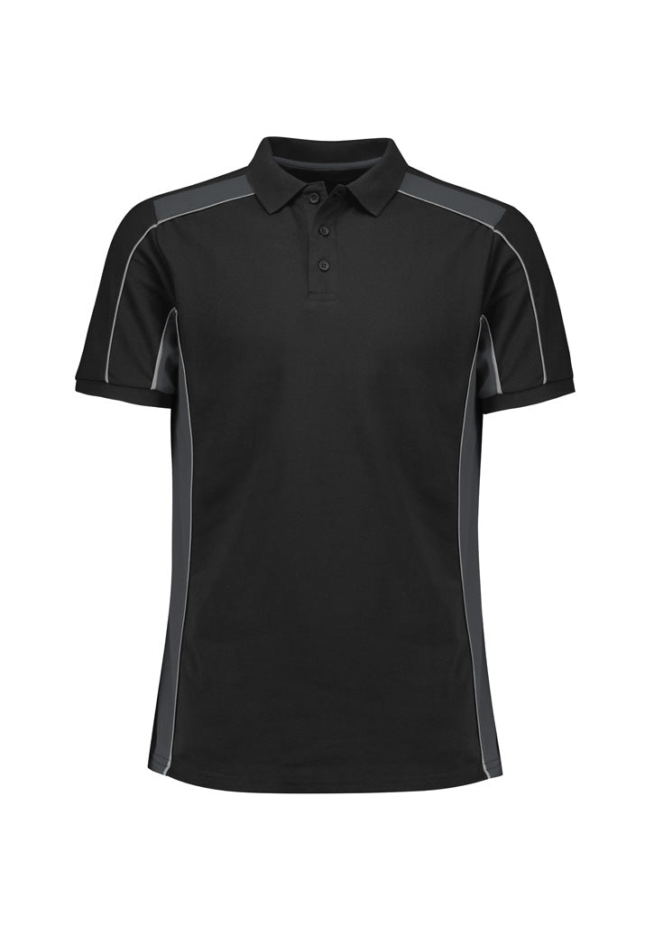 Biz Collection - Unisex Grid Short Sleeve Polo - P413US