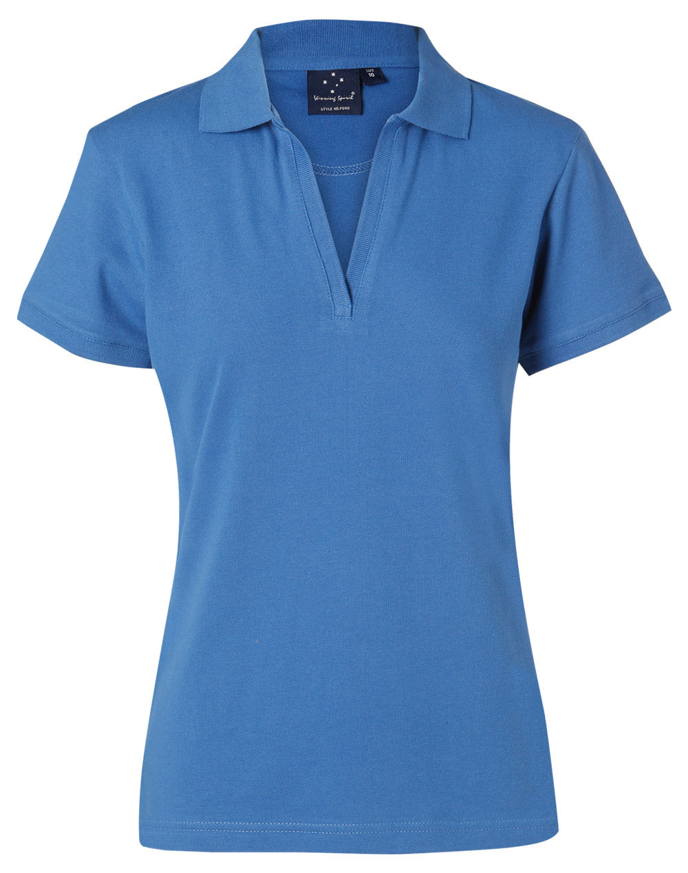 Winning Spirit-Ladies' Short Sleeve Cotton/Elastane Polo-PS40-1st