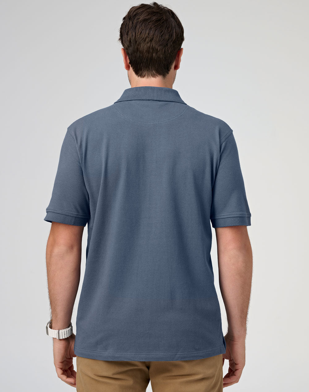 Winning Spirit -Men's Cotton Stretch Short Sleeve Polo-PS55 - 1st