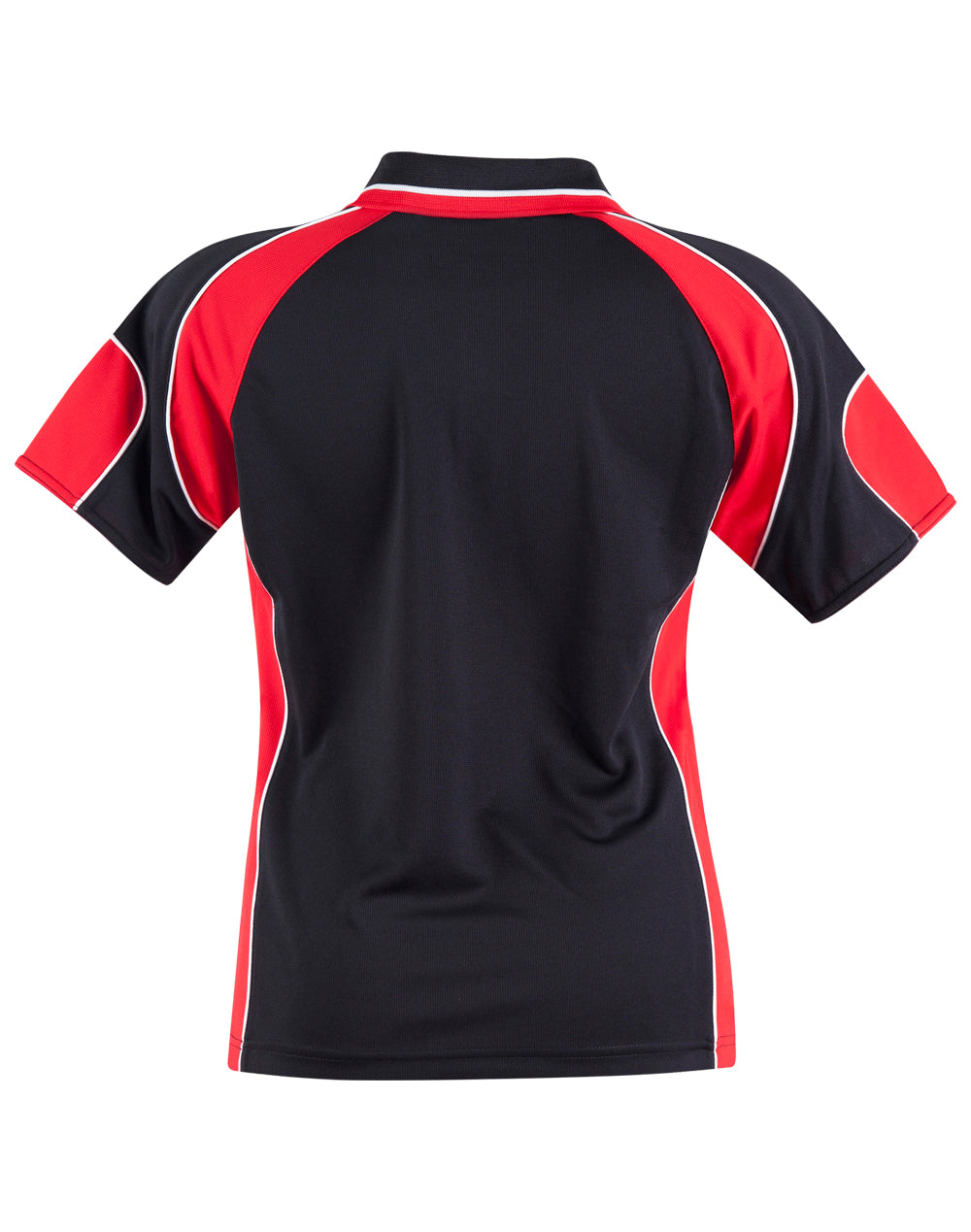 Winning Spirit -Ladies' CoolDry® Contrast Polo with Sleeve Panels-PS62-1st