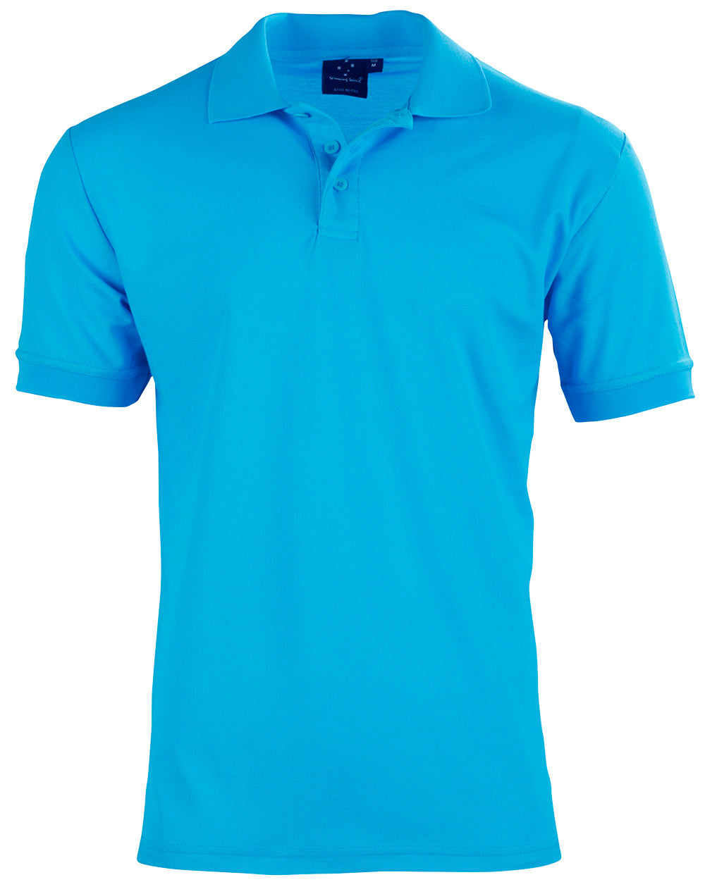 Winning Spirit-Men's TrueDry® Solid Colour Pique Polo -PS63-1st