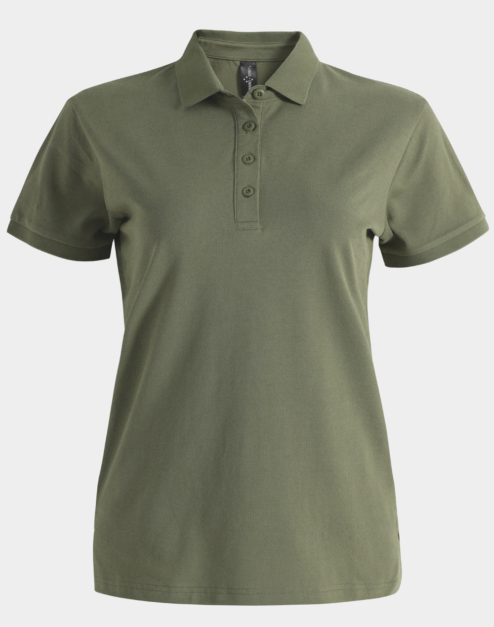 Winning Spirit - Ladies Ultrafine Cotton Pique Short Sleeve Polo - PS72
