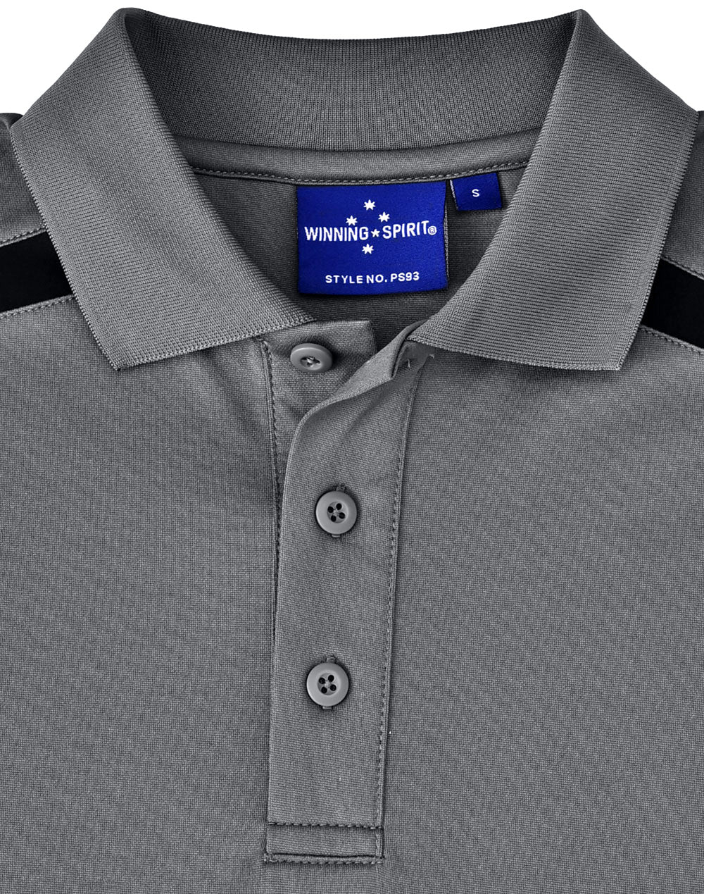 Winning Spirit - Mens Sustainable Poly/Cotton Contrast SS Polo - PS93 - 1st