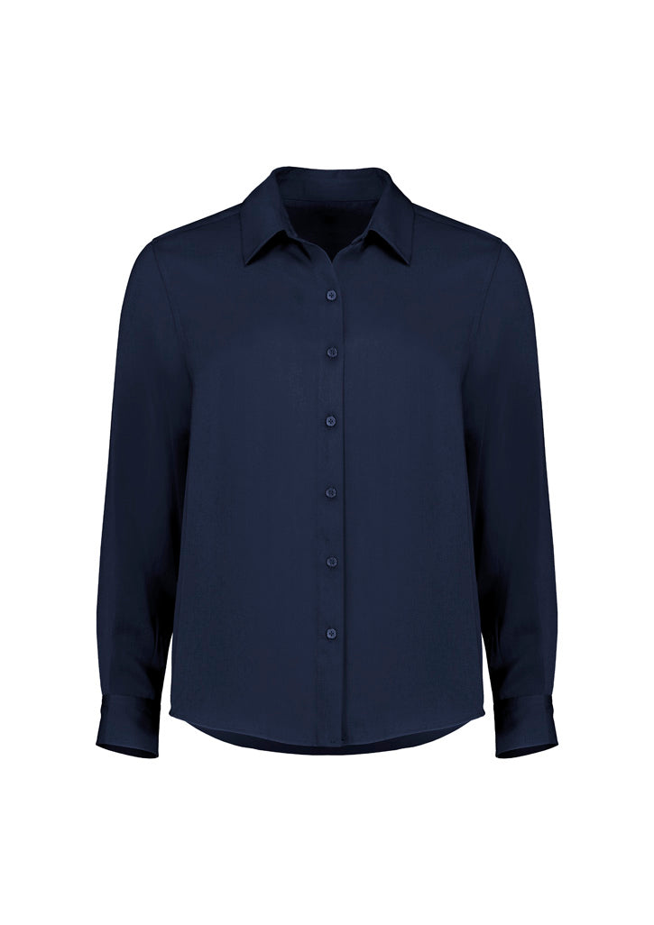 Biz Corporates - Womens Evelyn Long Sleeve Shirt - RU570LL