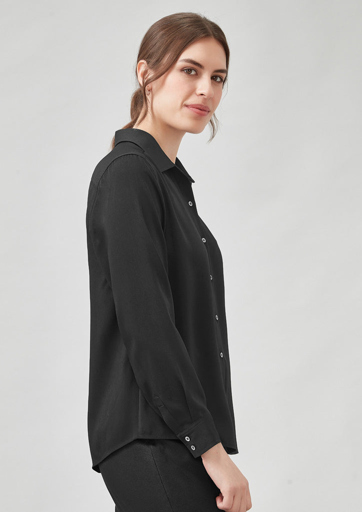 Biz Corporates - Womens Evelyn Long Sleeve Shirt - RU570LL